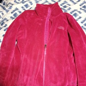 North Face S Dark pink sweatshirt